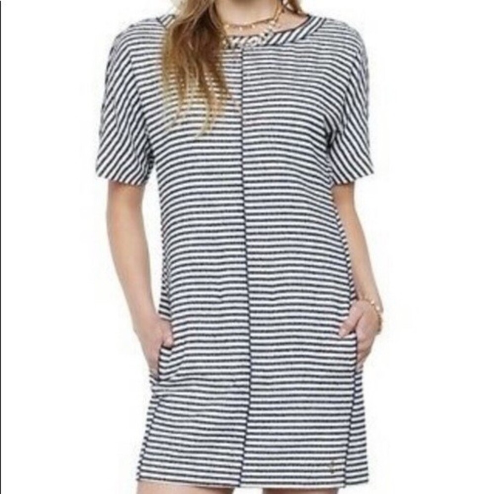 NEW NWT 00's Juicy Couture BLACK LABEL Boucle Stripe Dress size XS